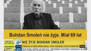 Marcin Daniec i Zbigniew Wodecki o zmarłym Bohdanie Smoleniu