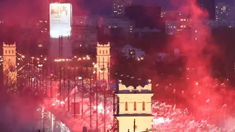 Rasizm na marszu narodowców