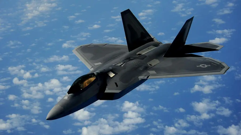 F-22 Raptor. Takich myśliwców używano do strącania chińskich balonów