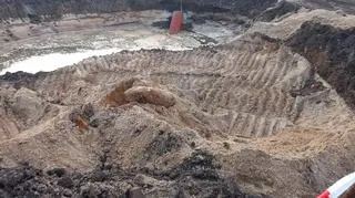 250-kilogramowa bomba na budowie
