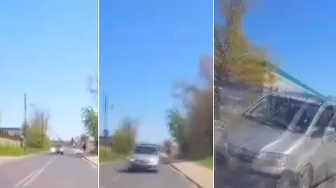Kierowca w ostatniej chwili uniknął czołowego zderzenia