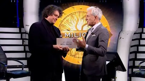 Mateusz Żaboklicki wygrał milion w "Milionerach"