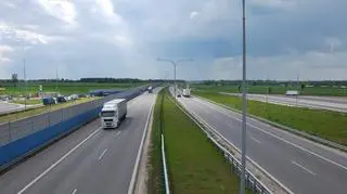 Utrudnienia na autostradzie A2  w okolicach węzła Zgierz potrwają do połowy lipca 