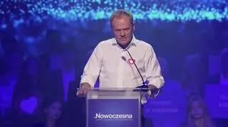Donald Tusk przemawiał na Konwencji Krajowej Nowoczesnej