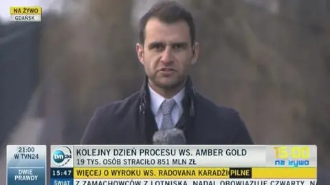 Drugi dzień procesu Amber Gold