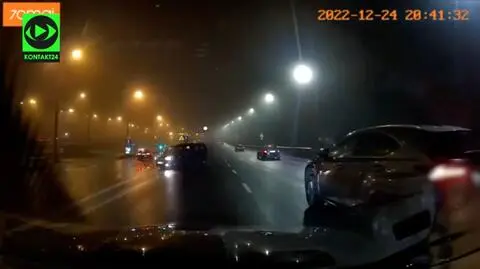O krok od tragedii. Samochody jechały na czołówkę