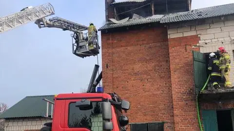 Pożar suszarni chmielu. Zawiniły gryzonie