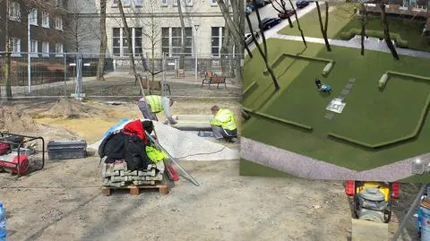 Tu znaleziono część Archiwum Ringelbluma. Symboliczny pomnik na muranowskim skwerze