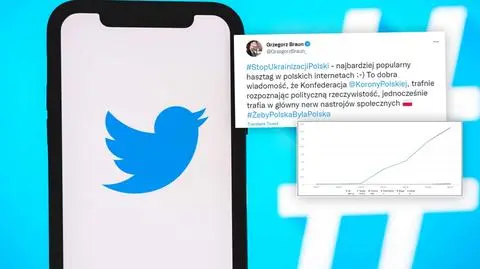 Antyukraiński hasztag na liście trendów Twittera: efekt sztucznej manipulacji ruchem