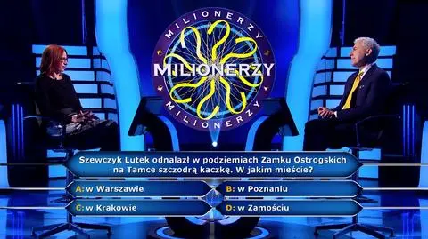 Legenda o szewczyku Lutku i kaczce w pytaniu z "Milionerów"