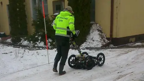 Prowadzone były badania z użyciem georadaru