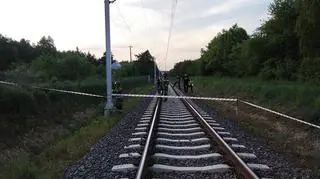 Pociąg potrącił śmiertelnie mężczyznę. Ewakuowano 320 pasażerów