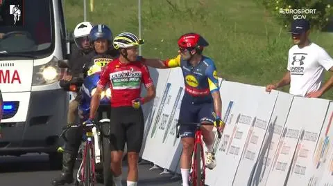 Dramatyczny finisz wyścigu w Chorwacji. "Lider kończy na piechotę"