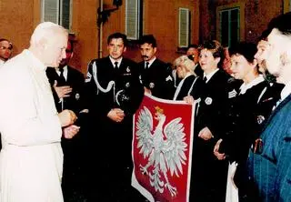 Strażnicy u papieża