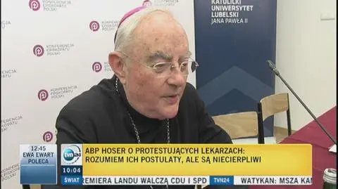 Postulatów lekarzy nie da się spełnić z dnia na dzień