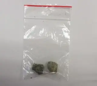W torebce była marihuana