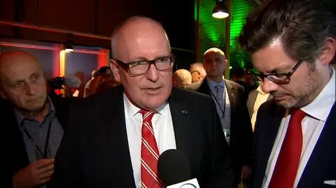 Timmermans o polskim stanowisku wobec relokacji imigrantów