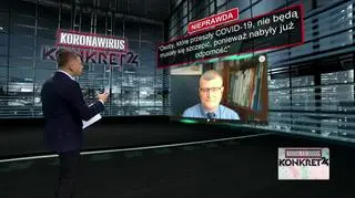 Osoby, które przeszły COVID-19, nie będą musiały się szczepić, ponieważ nabyły już odporność? Doktor Paweł Grzesiowski odpowiada