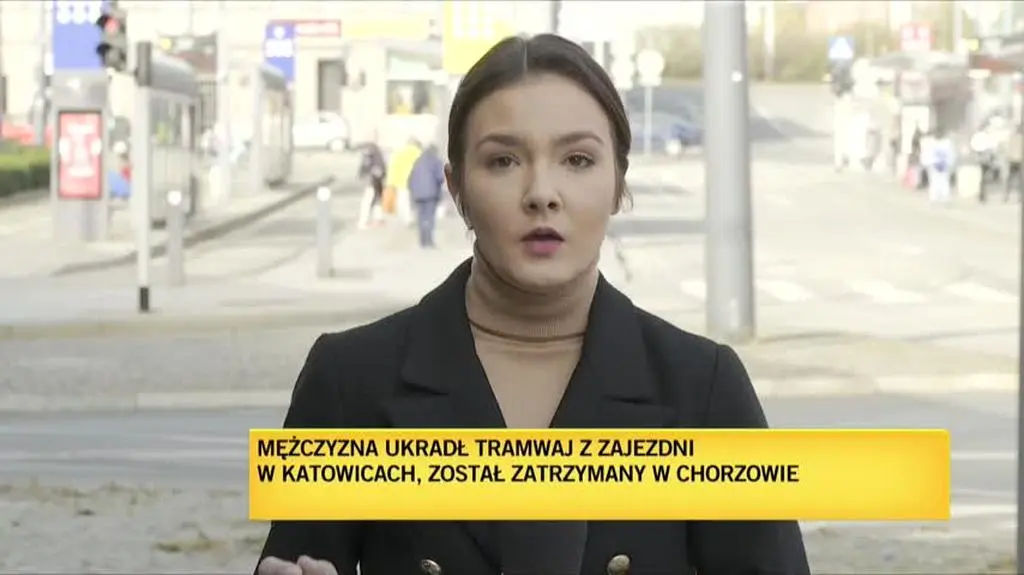 tramwaj pOLICJA