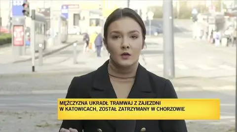 tramwaj pOLICJA