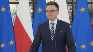 Marszałek Sejmu Szymon Hołownia