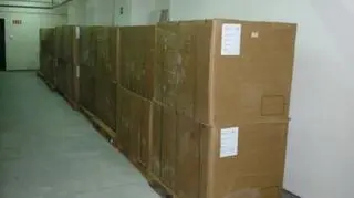 Skonfiskowano 59 kartonów krajanki