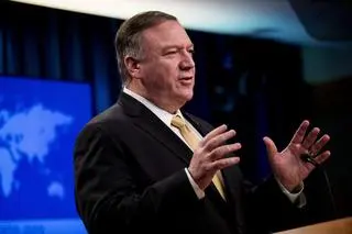 Sekretarz stanu USA Mike Pompeo