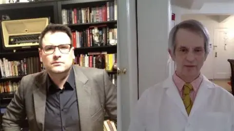 Dr Roman Ostrowski rozmawiał z dziennikarzem TVN24