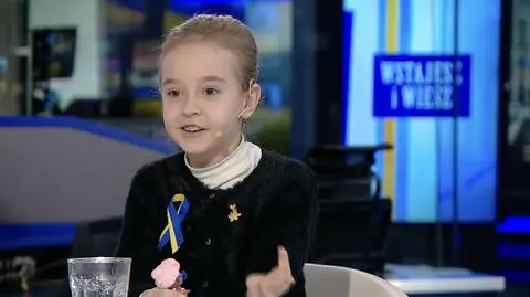 Співала в укритті, тепер заспівала для глядачів TVN24. "Я не розуміла, що таке війна"