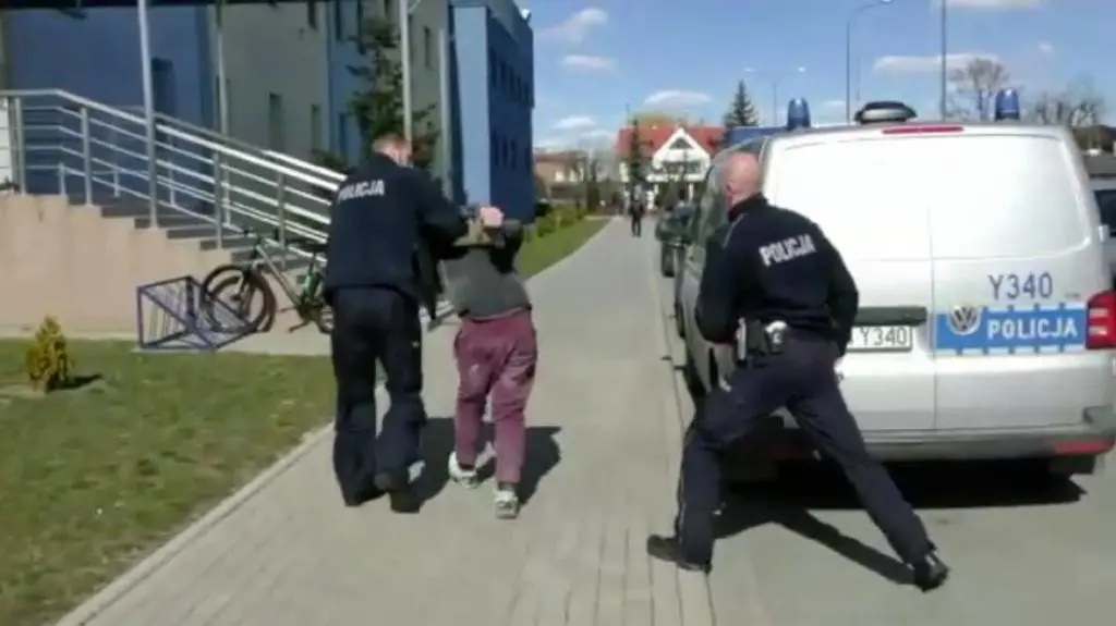 Doprowadzenie do aresztu podejrzanego o atak na byłego prezydenta Siedlec