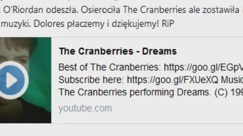Prezydent i znane osoby wspominają Dolores O’Riordan.