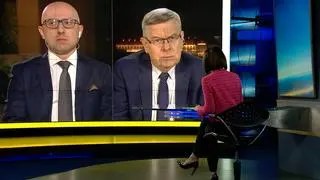 Tomasz Nałęcz i Krzysztof Łapiński w "Faktach po Faktach"