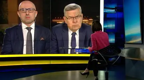 Tomasz Nałęcz i Krzysztof Łapiński w "Faktach po Faktach"