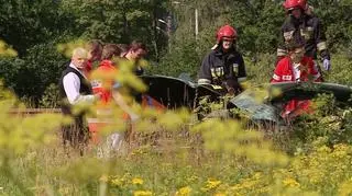 2 osoby zginęły na miejscu, trzecią reanimowano, ale nie udało się jej uratować