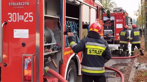 Pożar w centrum Łodzi. Nie żyje jedna osoba