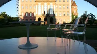 Zamek Książ przed rozpoczęciem programu