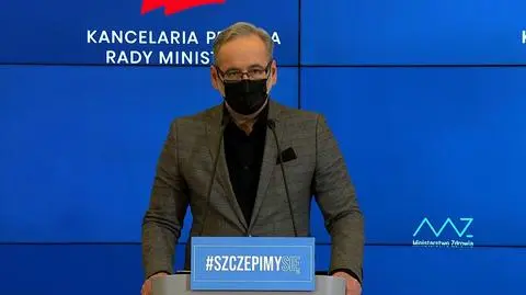 Konferencja ministra zdrowia