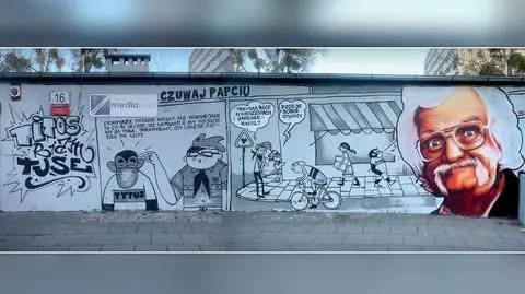 Mural powstał w Gdańsku