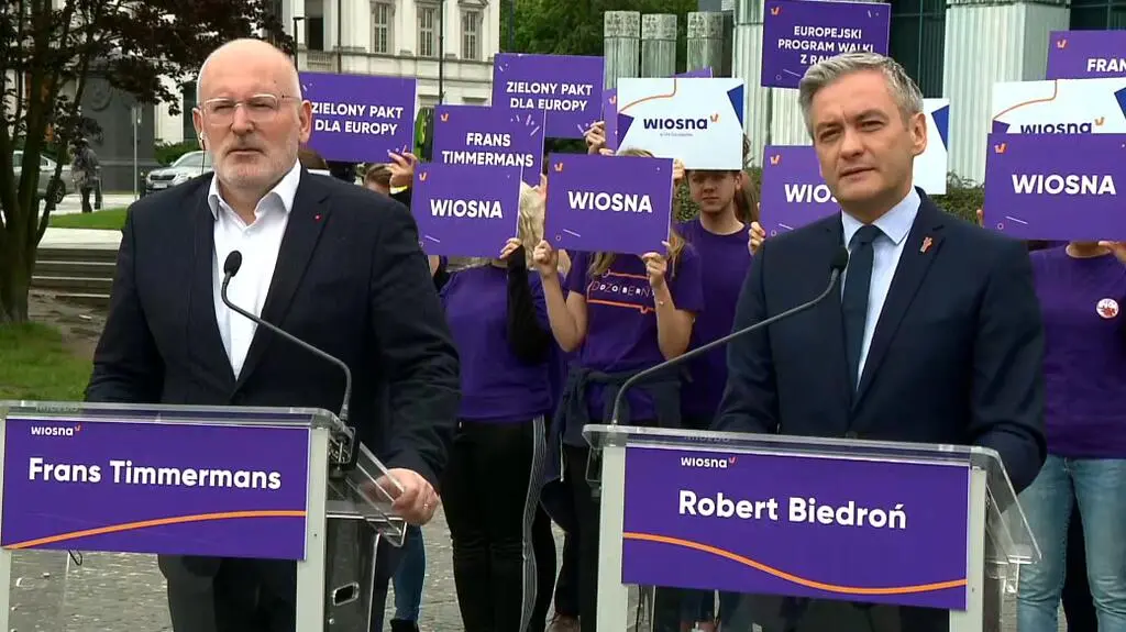 Wiosna razem z Timmermansem jest gwarancją że Europa będzie praworządna