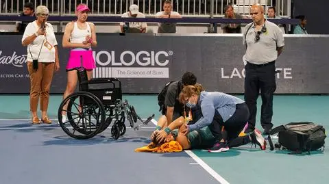 Krzyki na korcie, łzy na trybunach. "Nigdy nie czułam takiego bólu!"