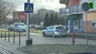 Akcja policji we Wrocławiu 