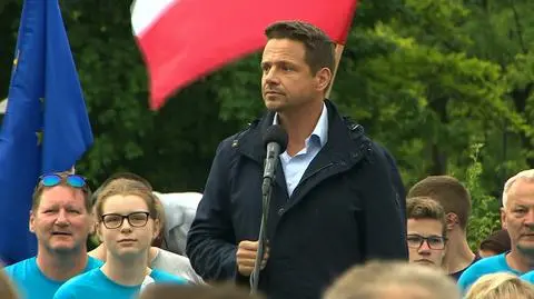 Trzaskowski: widzę gniew, widzę ludzi, którzy zostali pozostawieni sami sobie
