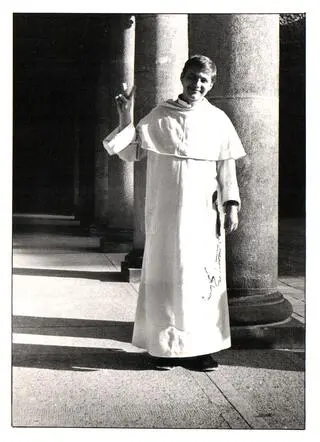 Ojciec Paweł Gużyński do Zakonu Kaznodziejskiego wstąpił w 1991 roku 