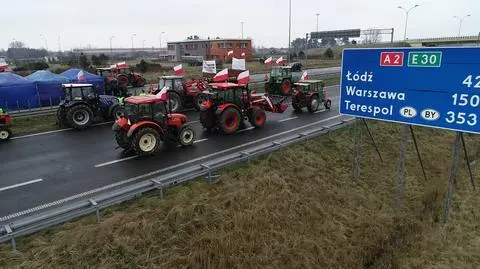 Blokada autostrady A2