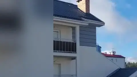 Śmigłowiec nad Gdynią