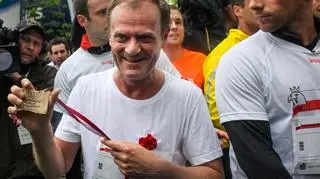 W XXIII Biegu Konstytucji 3 Maja wziął udział Donald Tusk