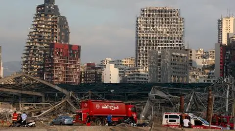 Bejrut strefą katastrofy. Prawie 4000 rannych, ponad 70 osób nie żyje po eksplozji i przejściu fali uderzeniowej