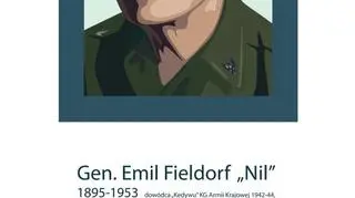 Emil Fieldorf - fragment muralu