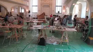 Wielka pracownia w synagodze