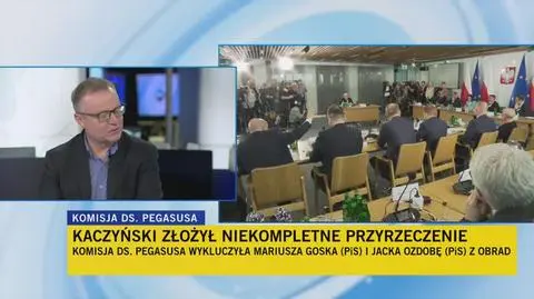"Można prezesa lubić, nie lubić, ale wczoraj był świetnie przygotowany"